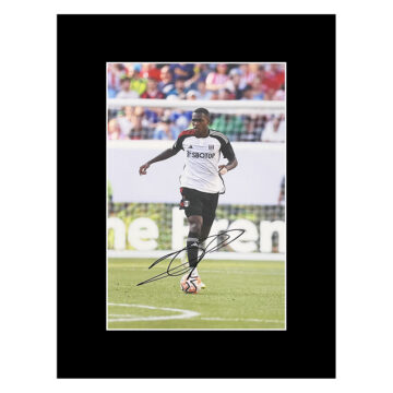 Autograph Issa Diop Photo Display 16x12 - Fulham Football Club