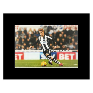 Autograph Jack Colback Photo Display 16x12 - Newcastle United FC