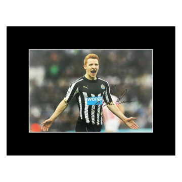 Autograph Jack Colback Photo Display 16x12 - Newcastle United FC Icon