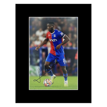 Autograph Jefferson Lerma Photo Display 16x12 - Crystal Palace Icon