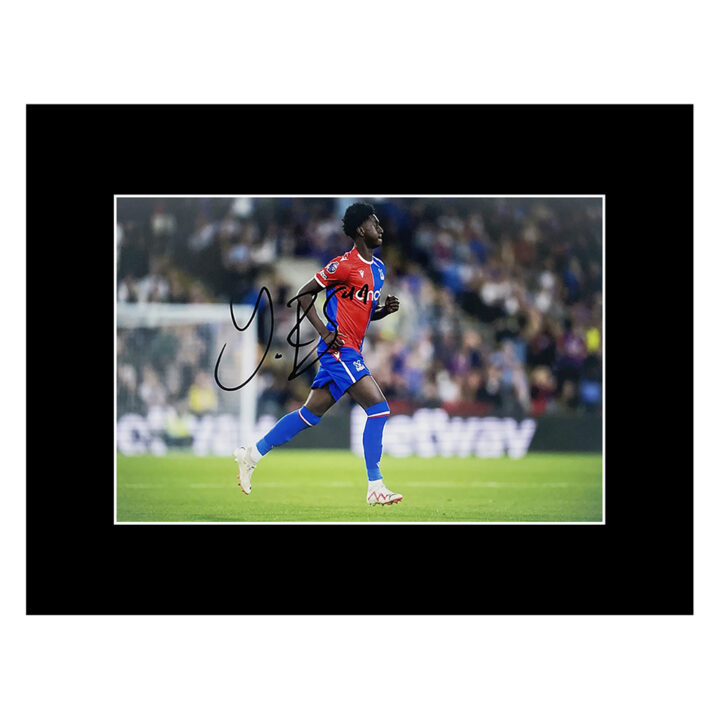 Autograph Jesurun Rak-Sakyi Photo Display 16x12 - Crystal Palace FC