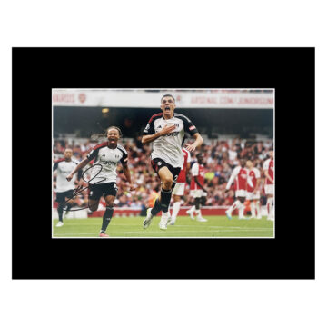 Autograph Joao Palhinha Photo Display 16x12 - Fulham Icon