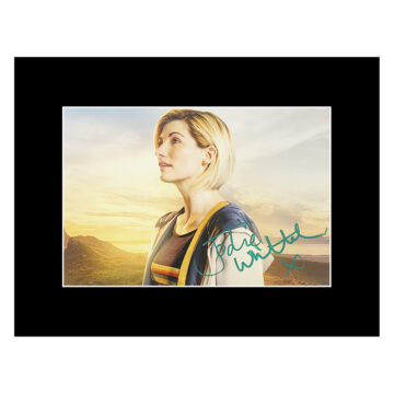 Autograph Jodie Whittaker Photo Display 16x12 - TV Icon