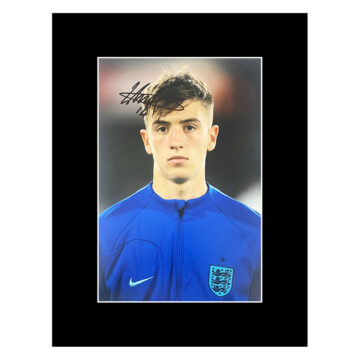 Autograph Luke Thomas Photo Display 16x12 - England Icon