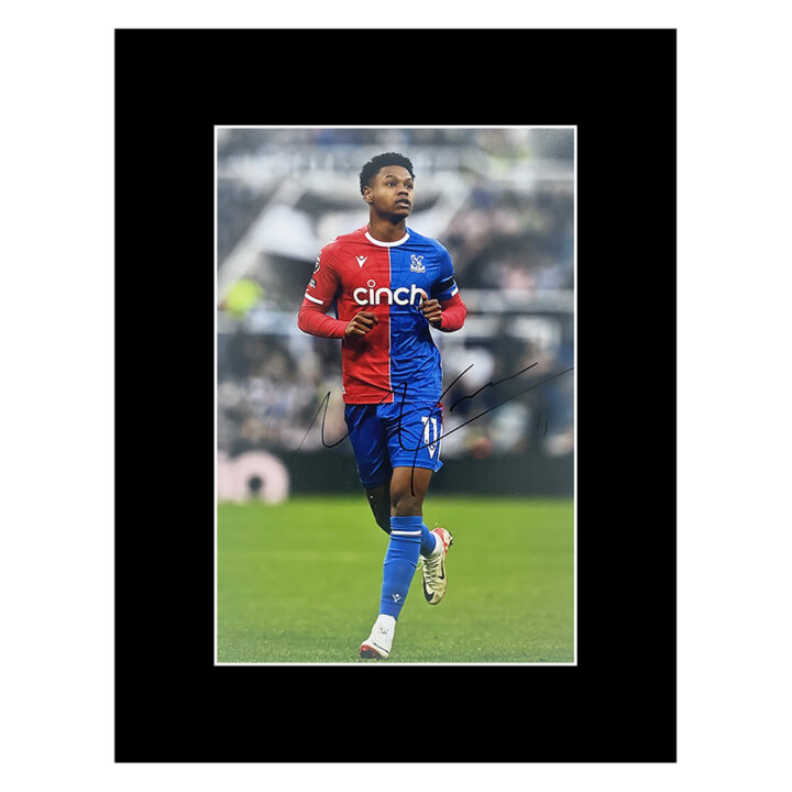 Autograph Matheus Franca Photo Display 16x12 - Crystal Palace Icon