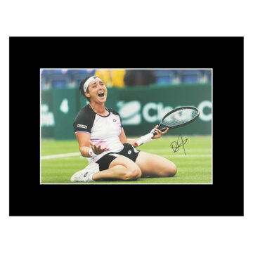 Autograph Ons Jabeur Photo Display 16x12 - Tennis Icon