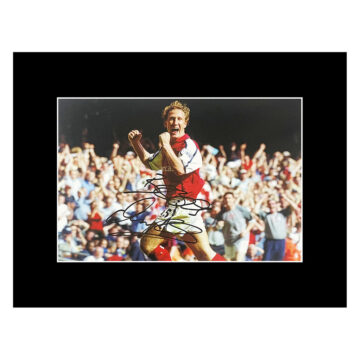 Autograph Ray Parlour Photo Display 16x12 - Arsenal Icon