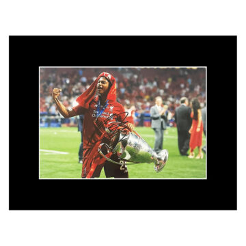 Autograph Rhian Brewster Photo Display 16x12 - Champions League 2019