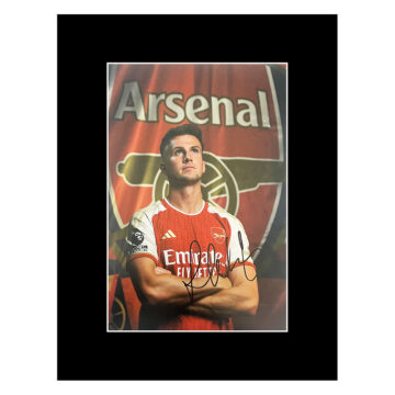 Autograph Rob Holding Photo Display 16x12 - Arsenal Icon