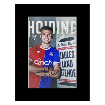 Autograph Rob Holding Photo Display 16x12 - Crystal Palace Icon