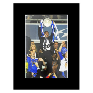 Autograph Roberto Di Matteo Photo Display 16x12 - UCL Winner 2012