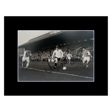 Autograph Rodney Marsh Photo Display 16x12 - Fulham Icon