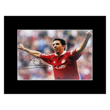 Autograph Roy Makaay Photo Display 16x12 - FC Bayern Munich Icon