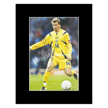 Autograph Ruslan Rotan Photo Display 16x12 - Ukraine Icon