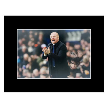 Autograph Sean Dyche Photo Display 16x12 - Everton Icon