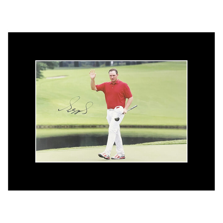 Autograph Sepp Straka Photo Display 16x12 - Golf Icon