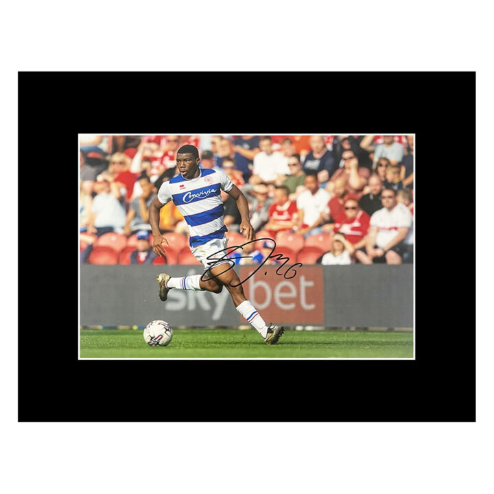 Autograph Sinclair Armstrong Photo Display 16x12 - QPR Icon