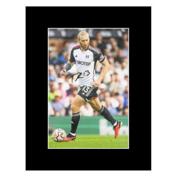 Autograph Tim Ream Photo Display 16x12 - Fulham FC Icon