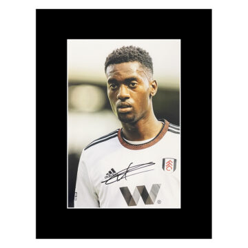 Autograph Tosin Adarabioyo Photo Display 16x12 - Fulham Icon