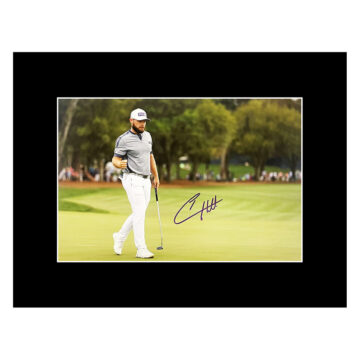 Autograph Tyrell Hatton Photo Display 16x12 - Golf Icon