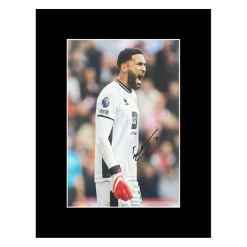 Autograph Wes Foderingham Photo Display 16x12- Sheffield United Icon