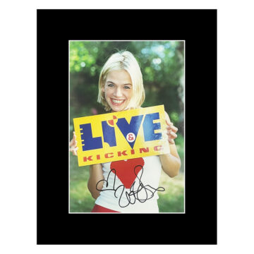 Autograph Zoe Ball Photo Display 16x12 - Music Icon