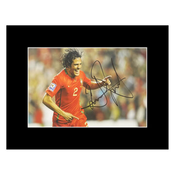 Bruno Alves Autograph Photo Display 16x12 - Portugal Icon