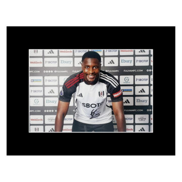 Fode Ballo-Toure Autograph Photo Display 16x12 - Fulham Icon