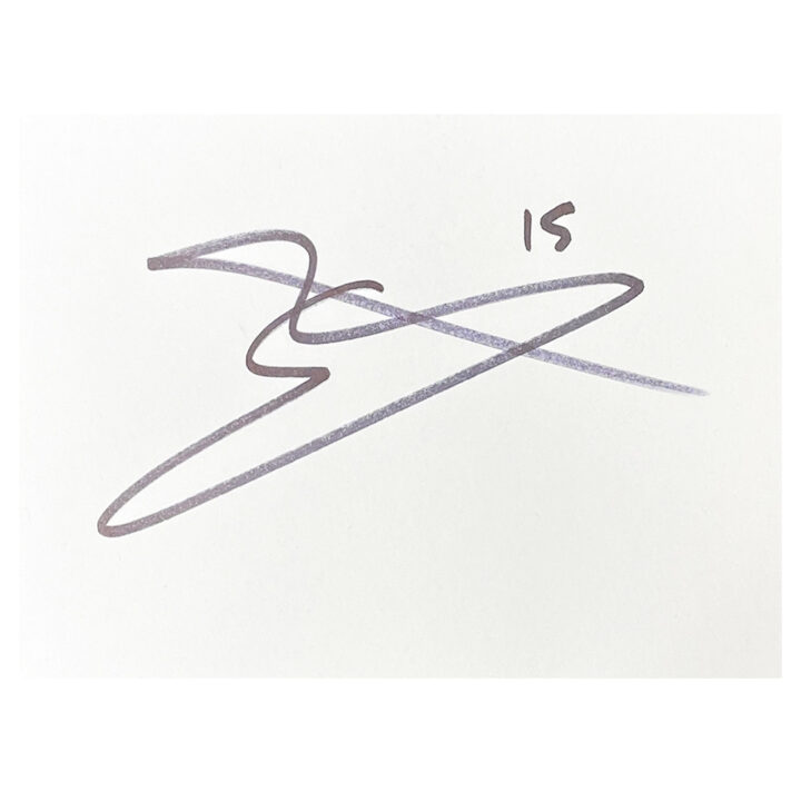 Grant Hall Signed White Card - QPR Icon Autograph