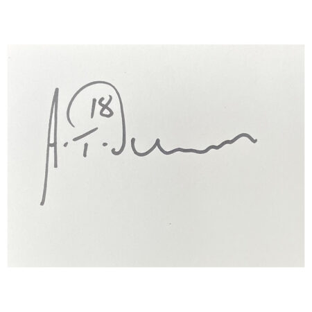 Signed Aaron Wilbraham White Card - Bristol City Autograph