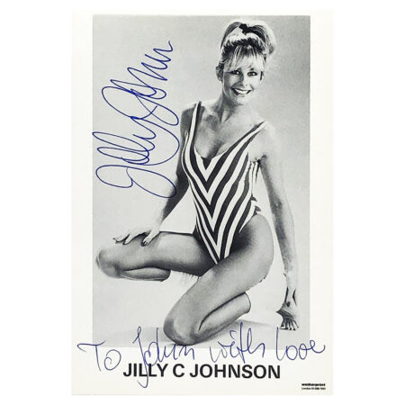 Jilly C Johnson Signed Photo - Dedicated to John