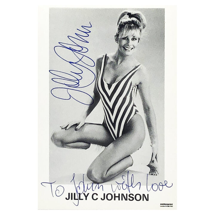 Jilly C Johnson Signed Photo - Dedicated to John