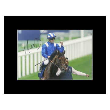 Jim Crowley Autograph Photo Display 16x12 - Horse Racing Icon