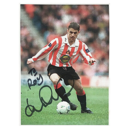 Kevin Phillips Signed Photo - Dedicated to Ray