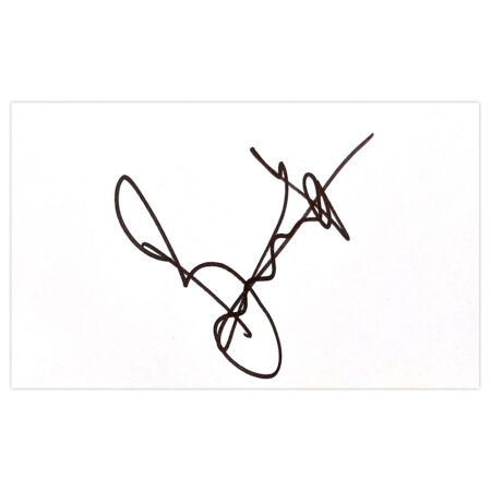 Leon Best Signed White Card - Newcastle United Autograph