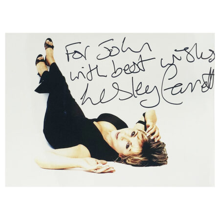 Lesley Garrett Signed Photo - Dedicated to John