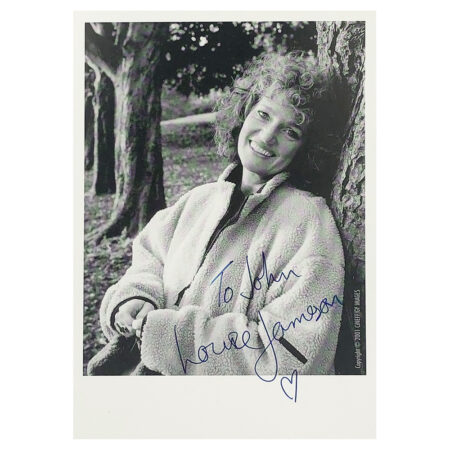 Louise Jameson Signed Photo Autograph - Dedicated to John