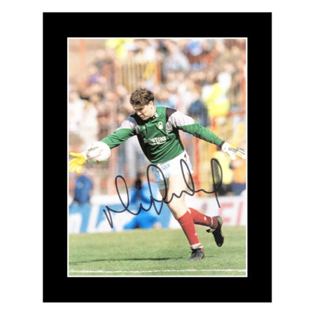 Mark Crossley Signed Photo Display - 10x8 Nottingham Forest Autograph