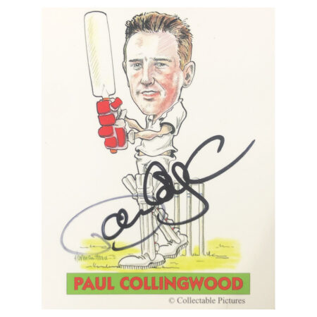 Paul Collingwood Signed Collectable Card - Ashes Winner 2005