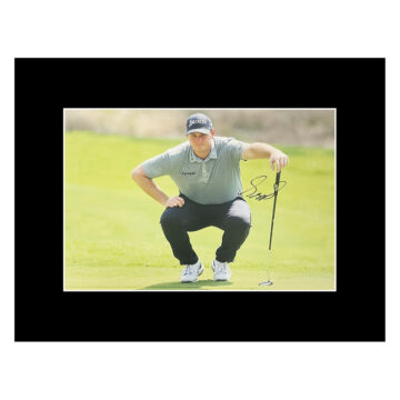 Sepp Straka Autograph Photo Display 16x12 - Golf Icon