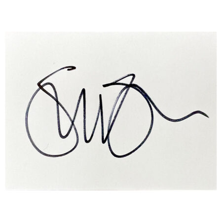 Shaun Barker Signed White Card - Derby County Autograph