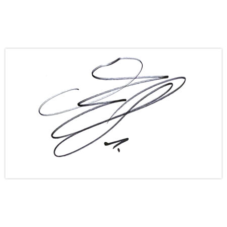 Signed Adam Bogdan White Card - Bolton Wanderers Autograph