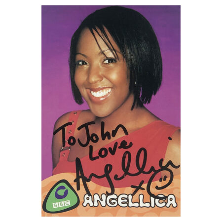 Signed Angellica Bell Photo - Dedicated to John