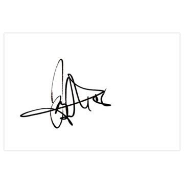 Signed Ben Pringle White Card - Rotherham United Autograph