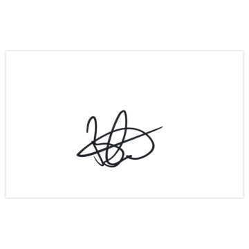 Signed Brynjar Gunnarsson White Card - Reading Icon