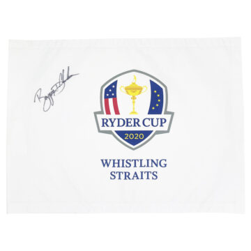 Signed Bryson DeChambeau Pin Flag - Ryder Cup Winner 2020