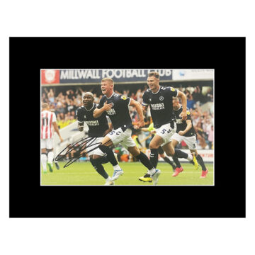 Signed Charlie Cresswell Photo Display 16x12 - Millwall Icon