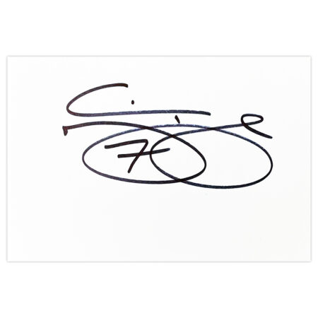 Signed Chris Maguire White Card - Sunderland Autograph