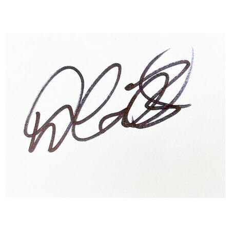 Signed Darren Potter White Card - Sheffield Wednesday Autograph