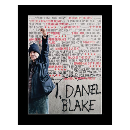 Signed Dave Johns Photo Display - 10x8 I, Daniel Blake Icon